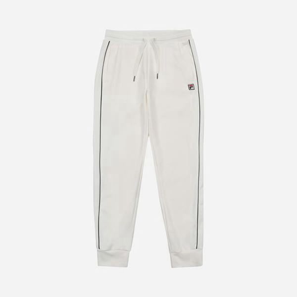 Fila Line Women's Jogger Pants - White,NZ 589-23978